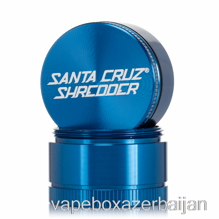 Vape Box Azerbaijan Santa Cruz Shredder 1.6inch Small 3-Piece Grinder Blue (40mm)